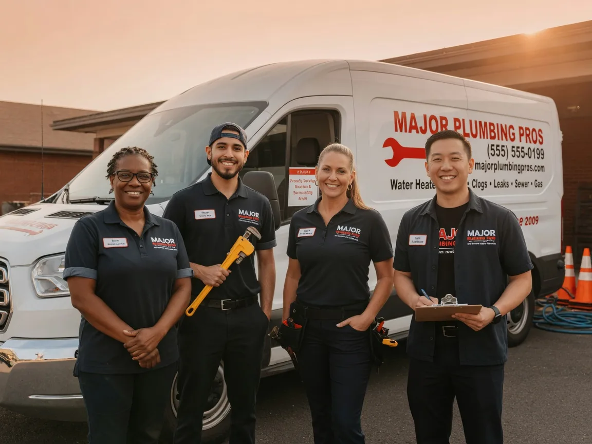 Drain Cleaning Services company in Hustle, VA